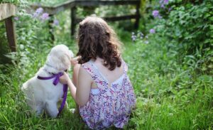 how to help a chid say goodbye to a pet