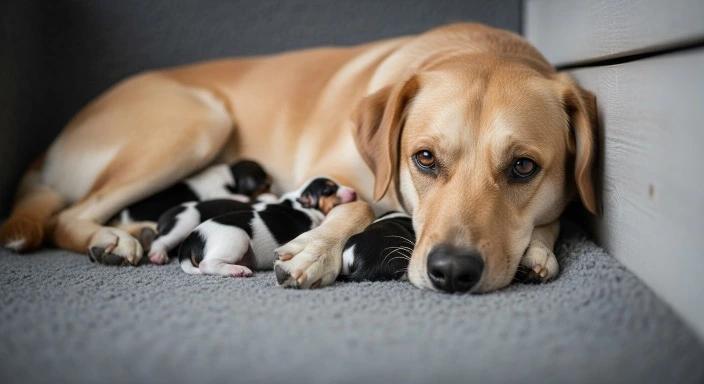 Can dogs get postpartum depression
