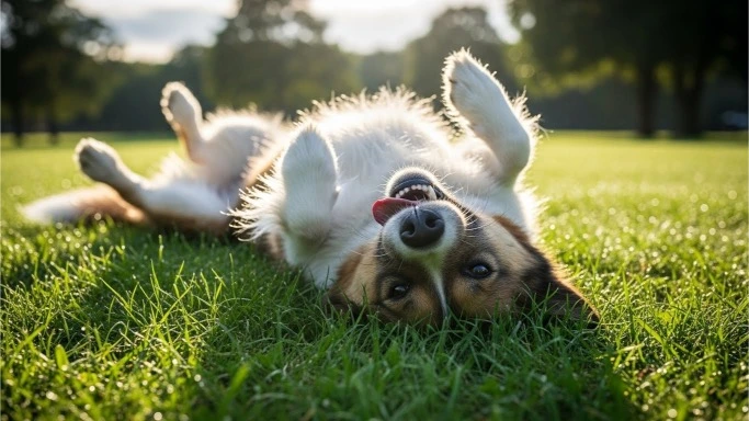 Why Does My Dog Roll in the Grass