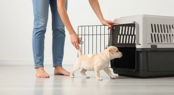 how to crate train a puppy fast -1