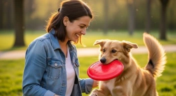 why does my dog bring me toys but not let go -2