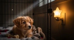 why does my puppy cry in the crate at night -2